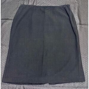 Eileen Fisher A-Line, Pull-on Black Skirt - Size PL